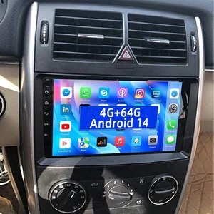 Für Mercedes Benz A/B-Klasse W169 W245 W639 4G+64G NAVI GPS Autoradio Android 14 - Bild 1 von 21