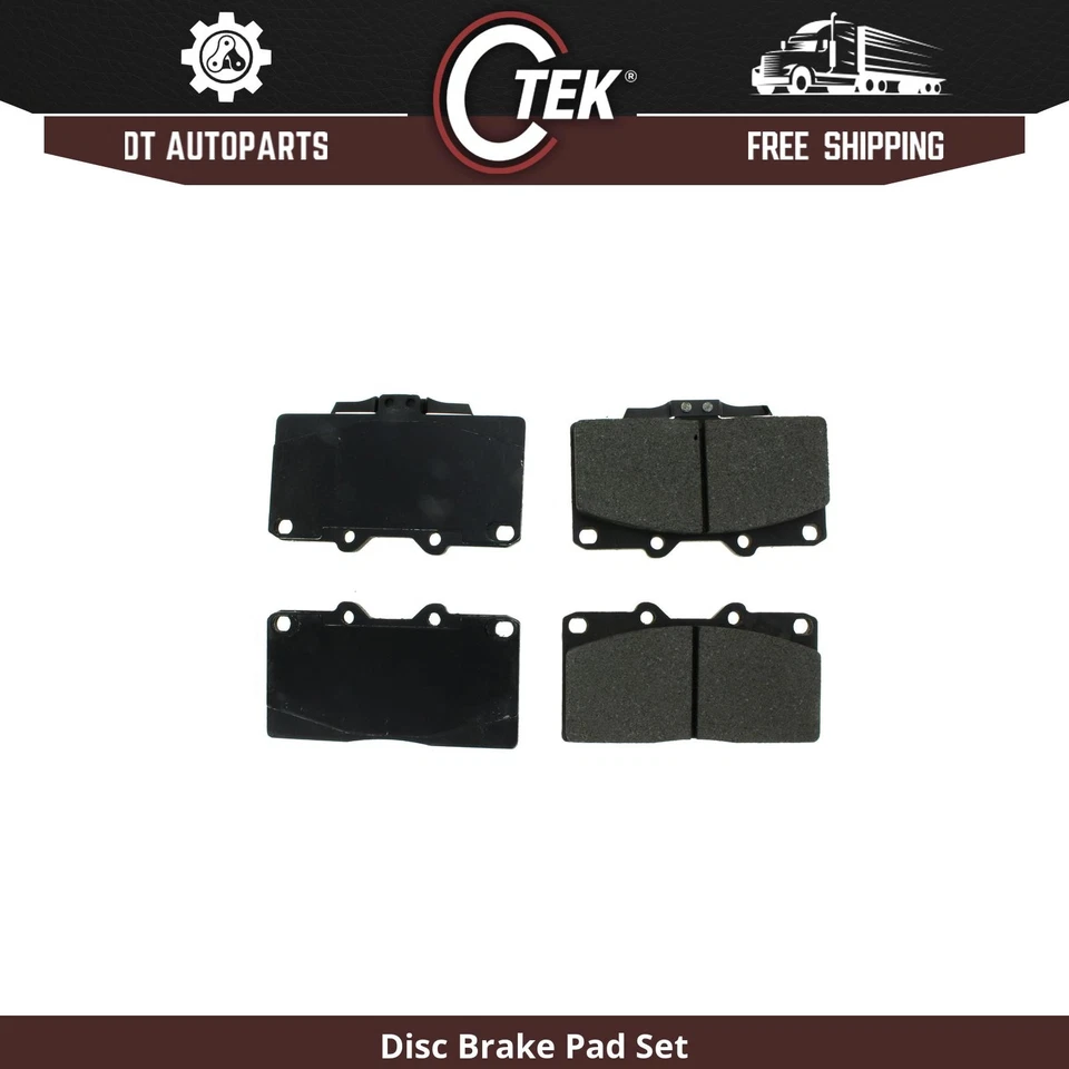 Para Mitsubishi 3000GT 1991-1999 | Pastillas de freno de disco delanteras centradas | Semimetálicas Foto 1 de 4