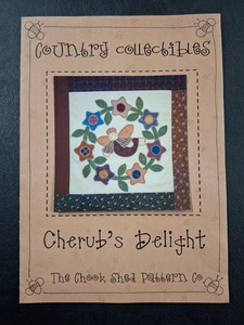 CHERUB'S DELIGHT - COUNTRY COLLECTION by THE CHOOK SHED WALLHANGING CUSHION - Picture 1 of 2