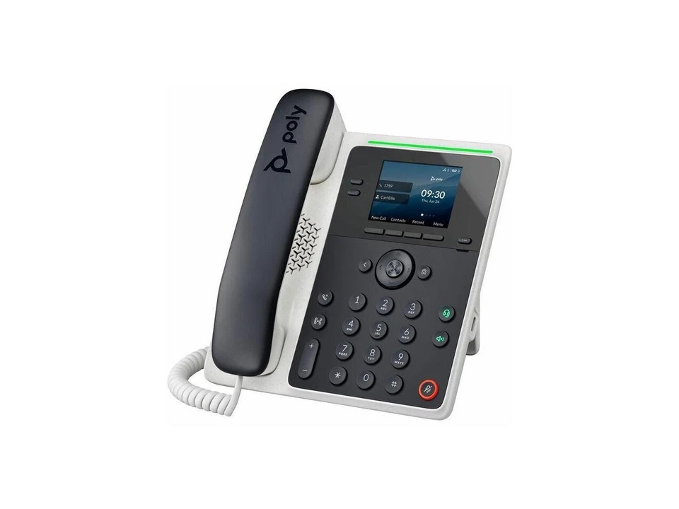 HP Poly Edge E100 IP Phone Corded - Desktop, Wall Mountable | 82M86AA - Image 1 of 4