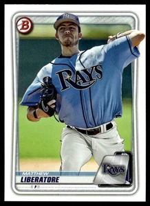 2020 Bowman Prospects Matthew Liberatore Tampa Bay Rays #BP-89 - Picture 1 of 2