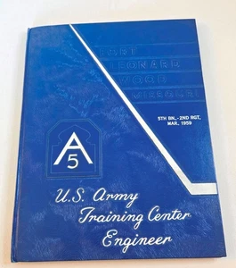 U.S. Army Training Center Engineer Fort Leonard Wood Missouri Yearbook 1959 - Bild 1 von 7