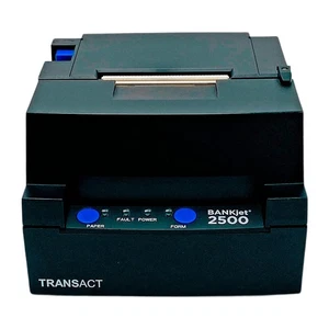 TransAct BANKjet 2500 Inkjet Teller Receipt Validation Printer USB No Adapter - Picture 1 of 13