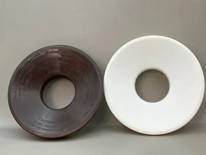 Bosch Universal Mixer UM3 Pitcher Lid (s) replacement No Center Brown and White - Picture 1 of 4