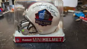 Willie Lanier Autograph Riddell Mini-Helmet NFL Hall of Fame - Picture 1 of 6