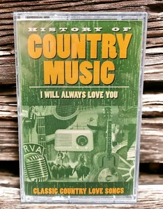 History of Country Music I Will Always Love You Audio Cassette Tape NEW SEALED - Picture 1 of 2
