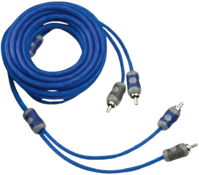 KICKER 46KI25 K-SERIES 5 Meter 2-Channel Signal Cable - Image 1 of 2