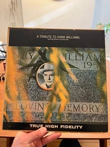 A Tribute To Hank Williams - Bury Me Beneath The Willows 12" Vinyl Record - Picture 1 of 4