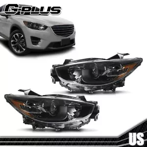 Fit For 2013-2016 Mazda CX-5 Headlights Assembly Halogen Driver&Passenger Side - Picture 1 of 12
