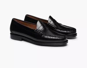 NUEVO G.H. Mocasín BASS Larson Penny (Hombres) Negro Talla 12 EE - Imagen 1 de 5
