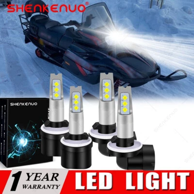 Combo de bombillas de faros LED 880 885 + 881 894 para Arctic Cat Panther 570 2002-2007 Foto 1 de 4