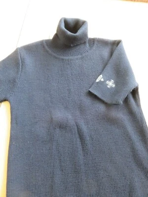 Tartine et Chocolat / Bonpoint Niña Suéter Talla 6 LANA AZUL MARINO Foto 1 de 4