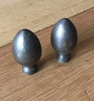 Antique Finial Fire Fender Gate Reclaimed Clock Old Original G5 - Image 1 of 4