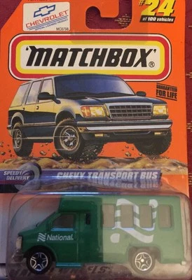 火柴盒雪佛兰运输巴士全国绿色快速交付 24 — 第 1/3 张图片