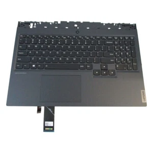Lenovo Legion 5-15IMH05H Palmrest w/ Backlit Keyboard & Touchpad 5CB0Z26894 RGB - Picture 1 of 6