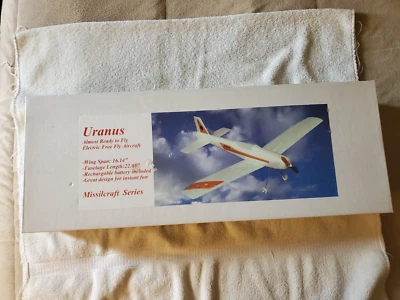 Missilcraft Series Uranus Plane Battery Operated Rechargable Battery&Charger - Image 1 of 4