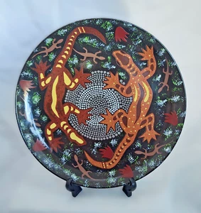 Australian Art Plate - Tobwabba Aboriginal Worimi (Westminster Fine China 1994) - Picture 1 of 5