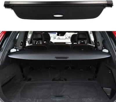 Black Car Trunk Cargo Cover Security Shield Shade Decor For Volvo XC90 2017-2023 - Image 1 of 4