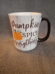 Pumpkin Spice Everything Mug 14oz. By Evergreen 4 1/2" Tall With Original Box - Picture 1 of 5