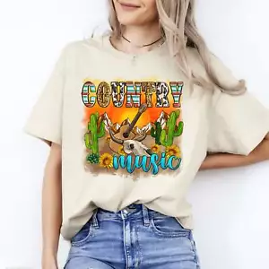 Country music T-Shirt Texas Arizona desert country lover Unisex tee White Sand S - Picture 1 of 10