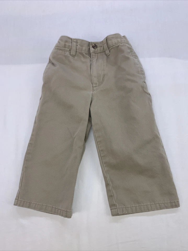 Pantalones Caqui Place Niños Bebé Niño Talla 18 Meses Beige Cintura Elástica Foto 1 de 4
