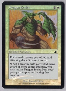 1x Dragon Scales *Foil* - Scourge - Near Mint - Bild 1 von 1