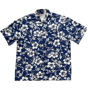 Hilo Hatties The Hawaiian Original Aloha Shirt Size XL Camp Luau Hibiscus Tropic - Picture 1 of 9