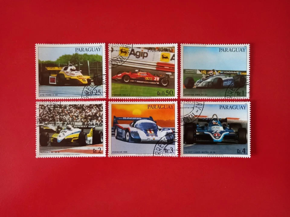 Paraguay 1982 - Fórmula 1 - Juego completo Foto 1 de 1