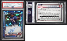 2021 Bowman Sapphire Edition Chrome Prospects Yunior Severino PSA 10 GEM MT Auto