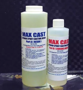 Very Flexible Clear Epoxy -High Tear Strength Tough & Stretchy -Casting Bonding - Picture 1 of 7