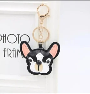 UP Leather Boston Terrior Keychain. Nice! - Picture 1 of 1