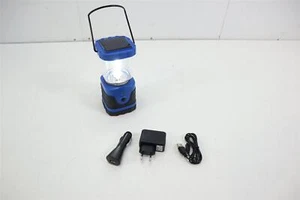 Carbest COB-LED Campingleuchte Solar-Campinglampe Zeltlaterne Akku 4000mAh blau - Bild 1 von 5