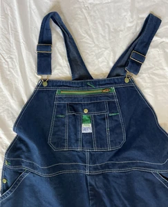 Liberty Denim Latzhose Herren Größe 52x30 blau Jeanslatz Zimmermann Arbeitskleidung Overall - Bild 1 von 7