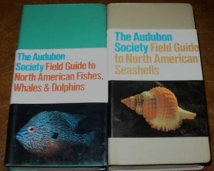 Audubon Society Seashells Fishes Ichthyology Cetology Dolphins 2 Volumes - Imagen 1 de 16