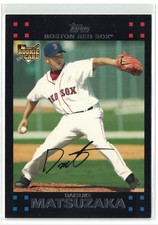 2007 Topps Team Set Single Daisuke Matsuzaka Boston Red Sox #BOS1