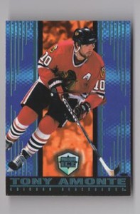 1999-00 PACIFIC DYNAGON ICE ICE BLUE /67 TONY AMONTE