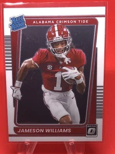 2022 Chronicles Draft Picks Jameson Williams Donruss Optic Rated Rookie #14 - Picture 1 of 2