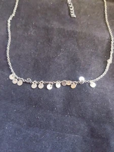 L.A. Hearts- Fine circle Necklace - Silver- (10930) - Picture 1 of 5