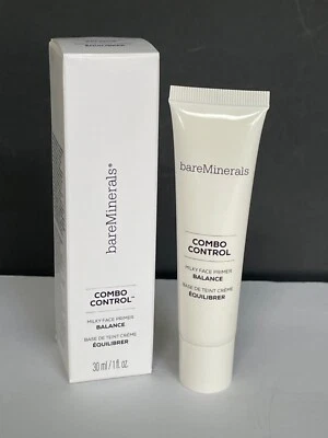 bareMinerals Combo Control Milky Face Primer Balance 1 fl. oz Full Size, New - Image 1 of 4