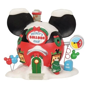 Department 56 Disney Village Mickey's Balloon Inflators Lit Building, 6.75 In... - Picture 1 of 3