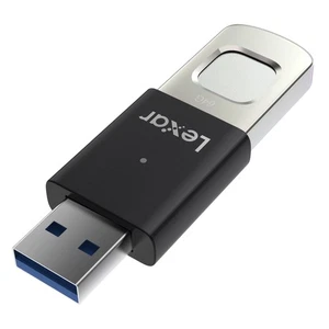 Lexar JumpDrive Fingerprint F35 PRO 64GB USB3.0 Flash Drive, Up to 300MB/s Read/ - Picture 1 of 7