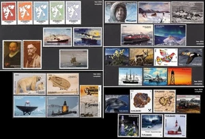 SVALBARD 2020-2024 COLECCIÓN COMPLETA SELLOS LOCALES MNH POLAR ÁRTICO - Imagen 1 de 6