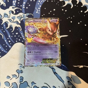 Pokémon TCG Mewtwo EX 54/99 Celebrations Classic Collection Holo - Picture 1 of 2