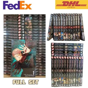 Jujutsu Kaisen Manga English Full Set Vol 0 - 25 Gege Akutami Comics Express - Picture 1 of 19