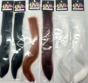 SPIRIT RIVER UV2 SUPER HAIR STREAMERS JIGS / 12 PACK LOT FLY TYING FLY FISHING - Picture 1 of 2