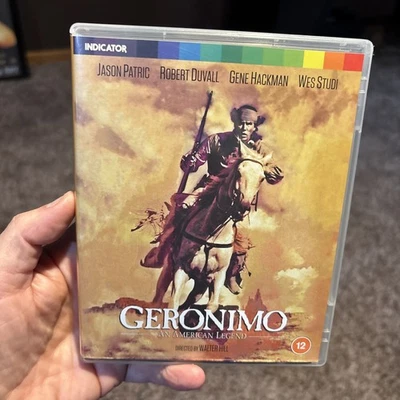 Geronimo (1993, Blu Ray) REGION B Indicator Limited w Booklet. Walter Hill - Image 1 of 3