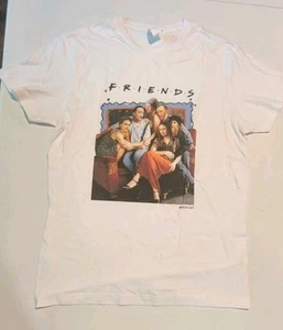 Vtg Friends Old School Artists T-shirt Made In Italy Van Gogh Da Vinci Mona Lisa - Picture 1 of 6