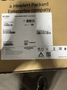JL095A HPE Aruba 5406R 16-Port SFP+ (No PSU) v3 zl2 Switch - Picture 1 of 3