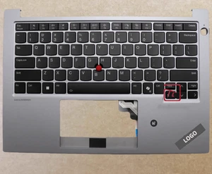 New for Lenovo Thinkpad E14 gen6 C cover keyboard no blacklight - Afbeelding 1 van 3