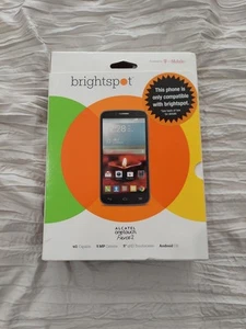 Brightspot Alcatel one touch Fierce 2 Prepaid phone Powered by T-MOBILE - Picture 1 of 4